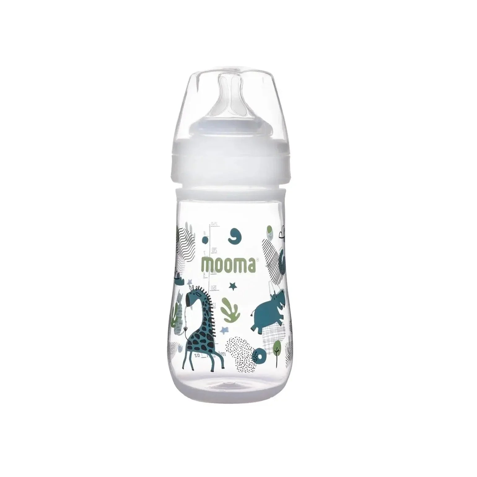 Neeko Antikolik Biberon 250ml 6-18 Ay Orta Akış - Hayvan Desenli