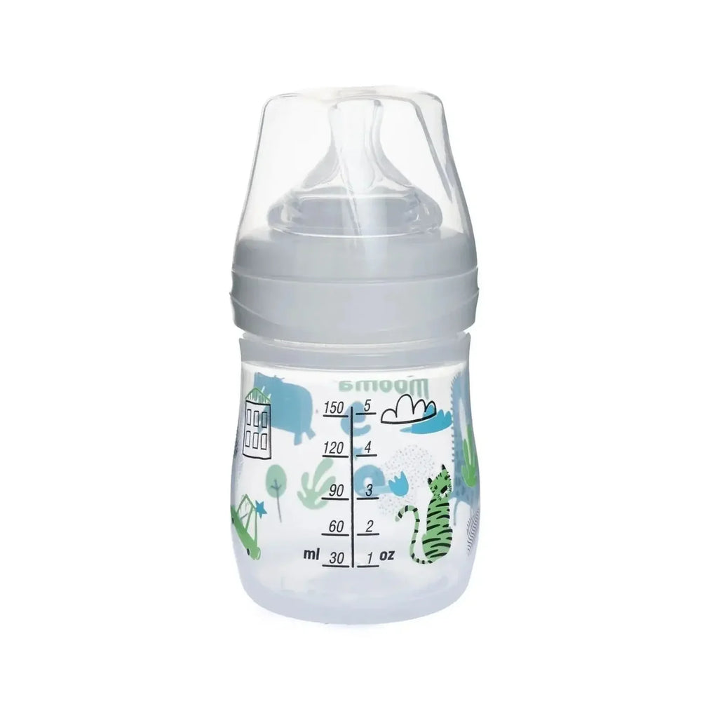 Neeko Antikolik Biberon 150ml 0-6 Ay Yavaş Akış - Hayvan Desenli