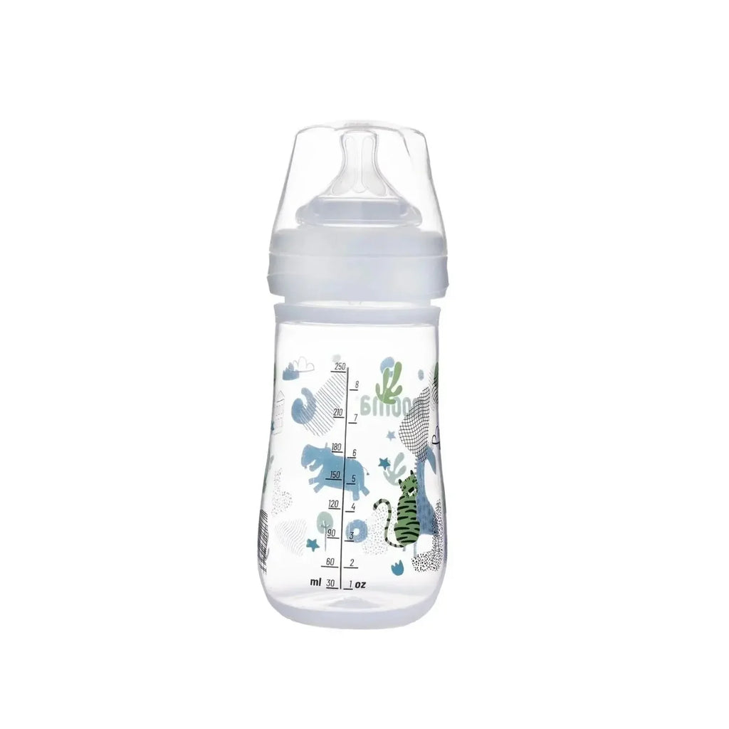Neeko Antikolik Biberon 250ml 18+ Ay Hızlı Akış - Hayvan Desenli