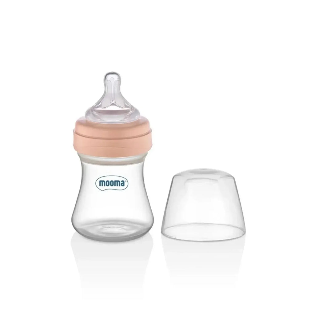 Kindy Antikolik PP Biberon 150ml 0-6 Ay Yavaş Akış - Old Rose