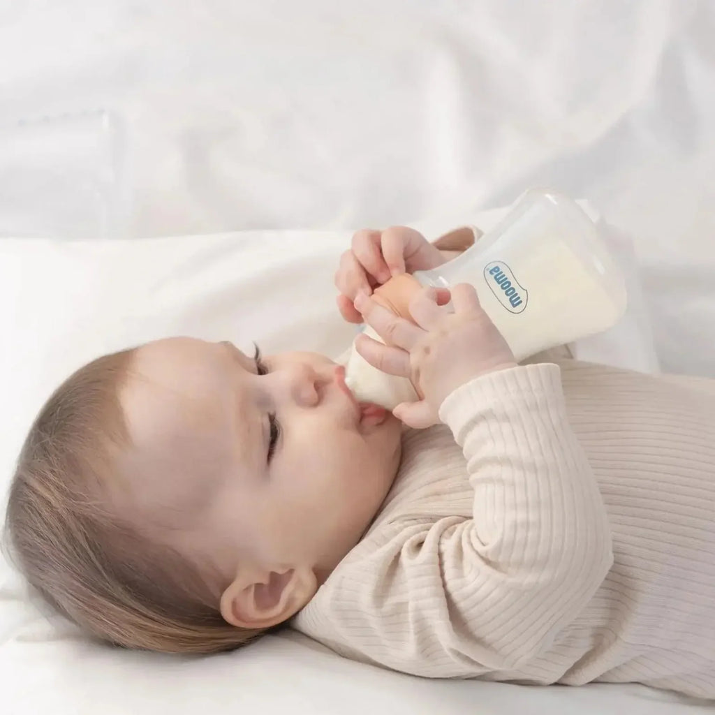 Kindy Antikolik PP Biberon 150ml 0-6 Ay Yavaş Akış - Old Rose