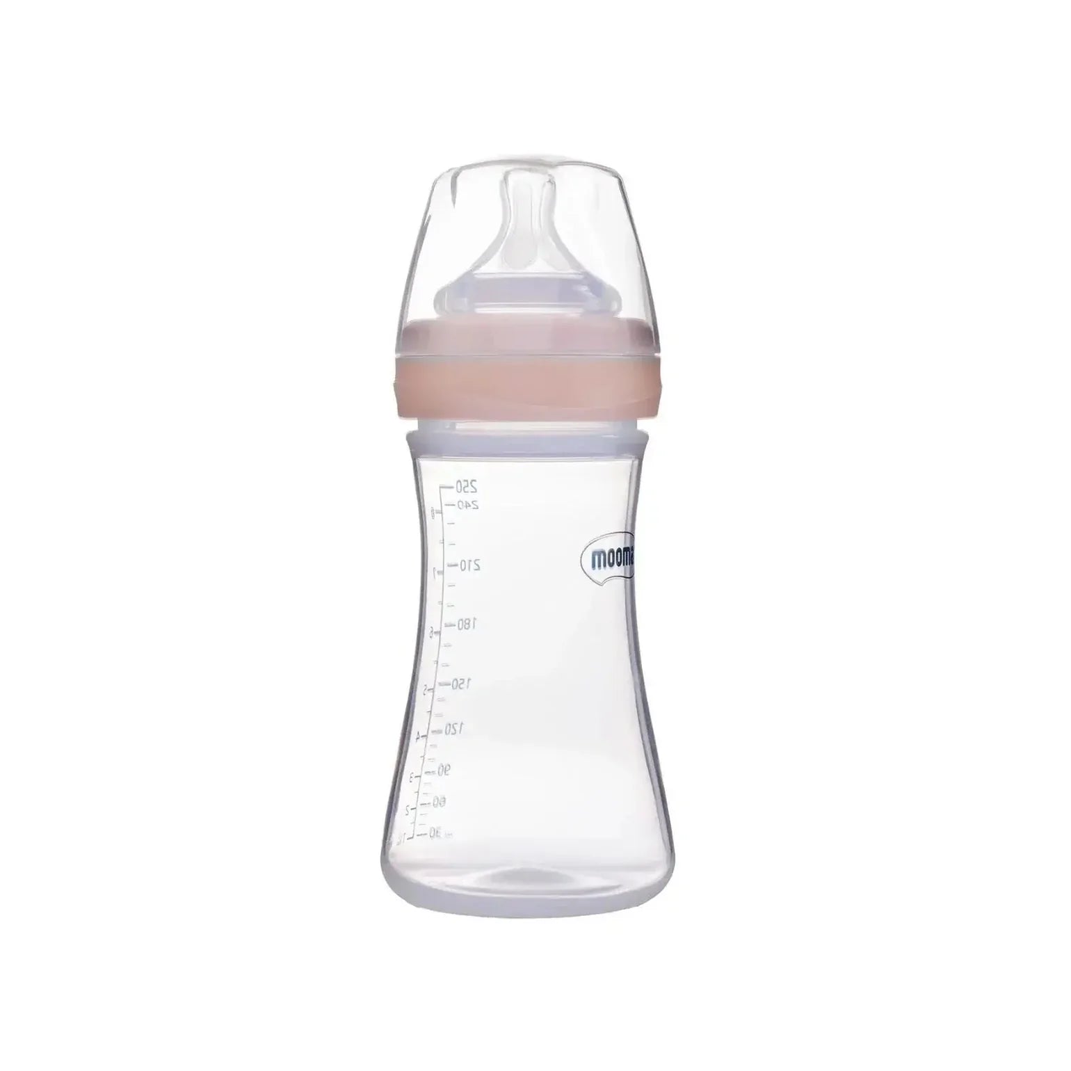 Kindy Antikolik PP Biberon 250ml 6-18 Ay Orta Akış - Old Rose