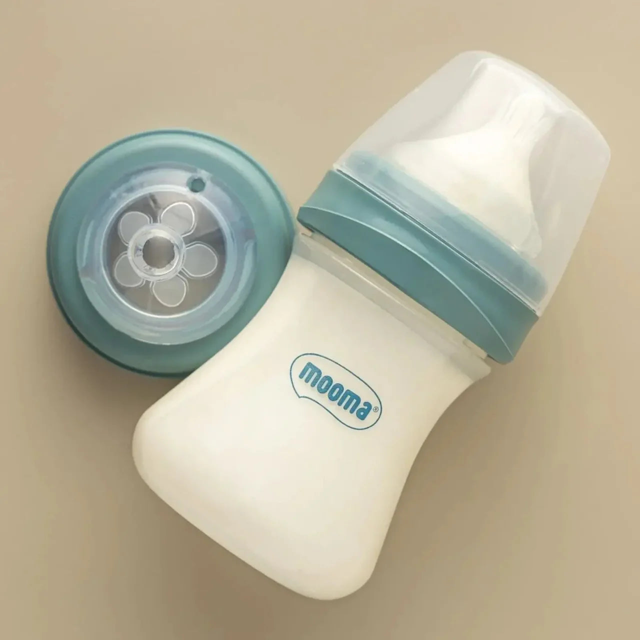 Kindy Antikolik PP Biberon 150ml 0-6 Ay Yavaş Akış - Bowl Blue