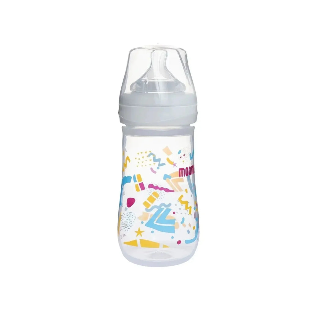 Neeko Antikolik Biberon 250 ml 6-18 Ay Orta Akış - Konfeti Desenli 6-18 Ay