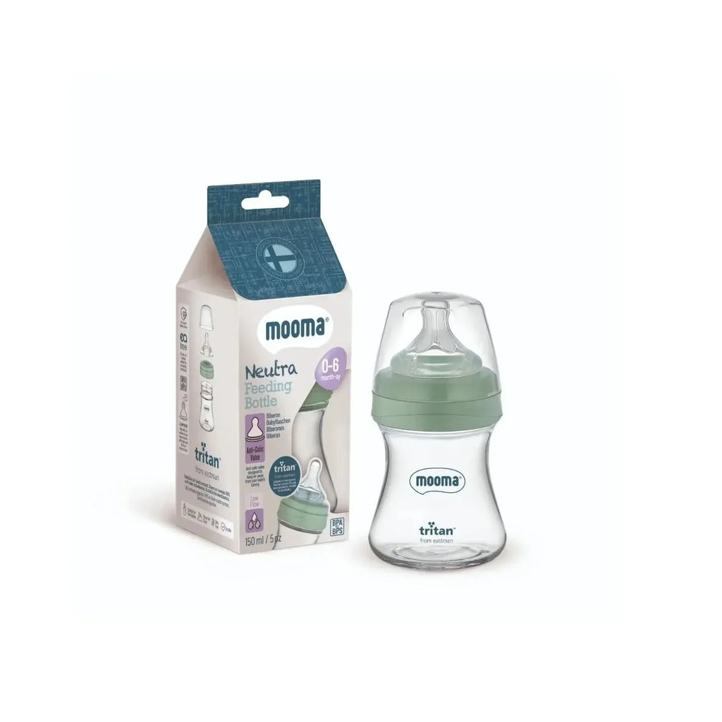 Neutra Antikolik Tritan™ Biberon 150 ml 0-6 Ay Yavaş Akış - Sage Green