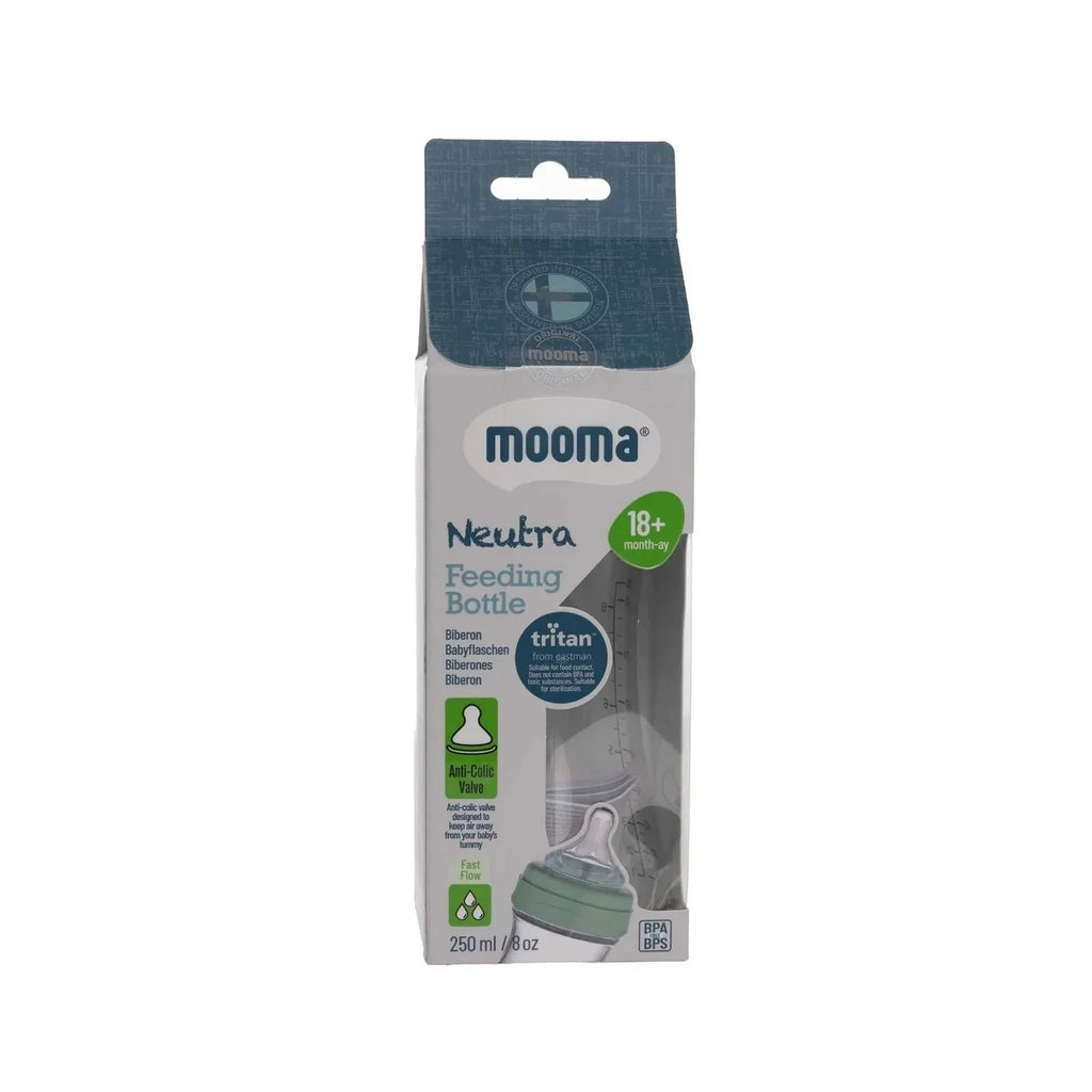 Neutra Antikolik Tritan Biberon 250ML 18+ Ay Hızlı Akış - Sage Green