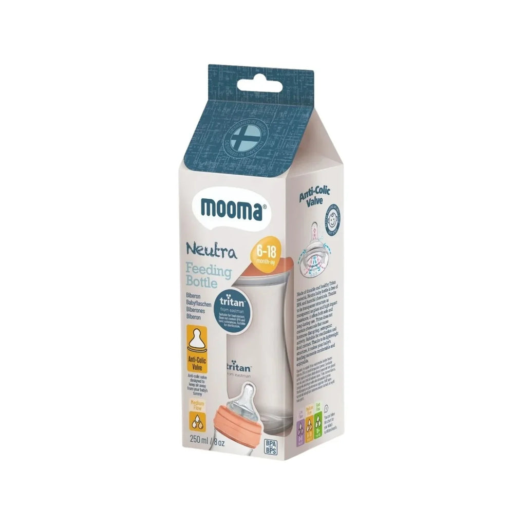 Neutra Antikolik Tritan™ Biberon 250ml 6-18 Ay Orta Akış - Coral Pink