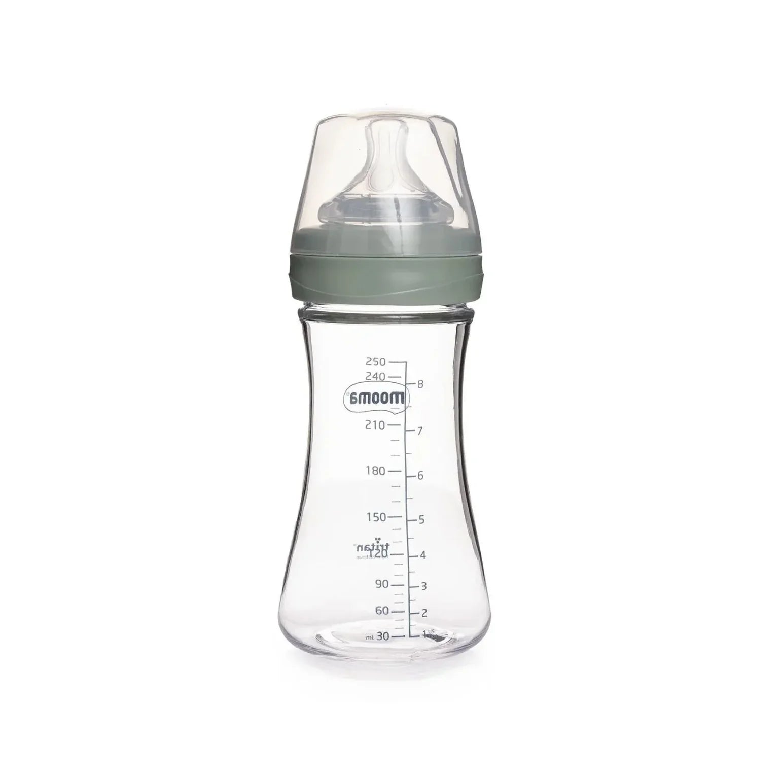Neutra Antikolik Tritan Biberon 250ML 6-18 Ay Orta Akış - Sage Green