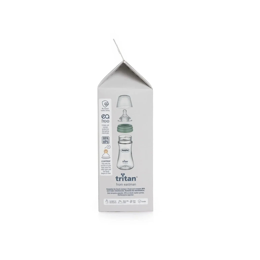Neutra Antikolik Tritan Biberon 250ML 6-18 Ay Orta Akış - Sage Green