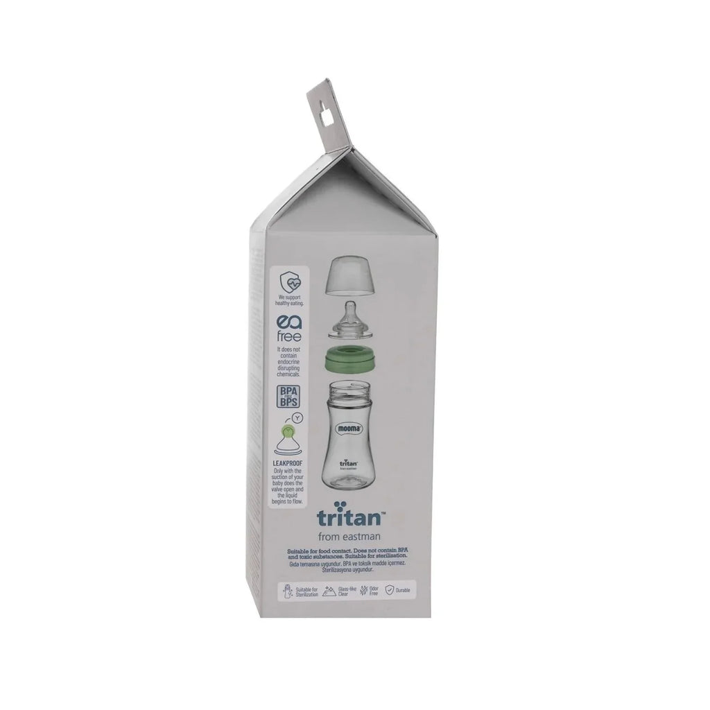 Neutra Antikolik Tritan Biberon 250ML 18+ Ay Hızlı Akış - Sage Green