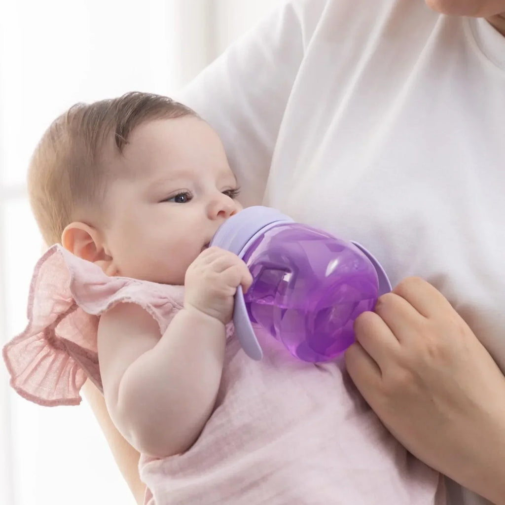 Kindy Antikolik PP Alıştırma Bardağı 200ML - Baby Purple