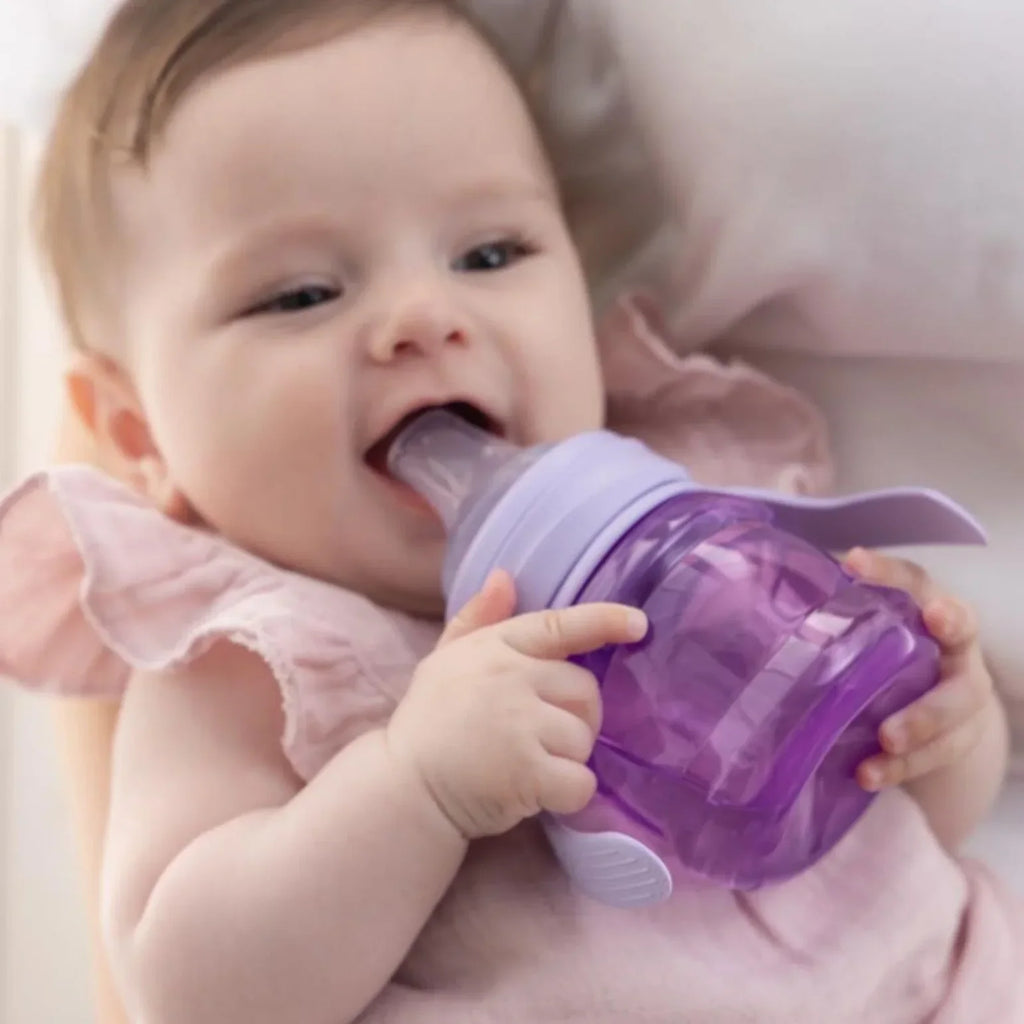 Kindy Antikolik PP Alıştırma Bardağı 200ML - Baby Purple