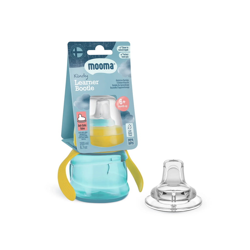 Kindy Antikolik PP Alıştırma Bardağı 200ML - Yellow Canary 6+ Ay
